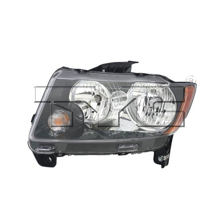 TYC PRODUCTS Tyc Headlight Assembly, 20-9166-80 20-9166-80